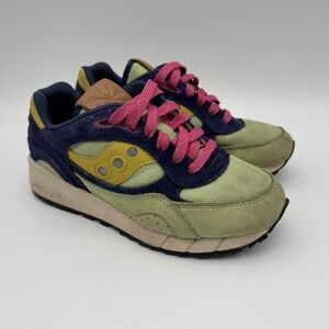 Saucony Shadow 6000 Running Size 4 Mint Green Purple S70741-1
